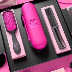 The Knot Dr. - Spazzola The Pro Mini Kit Hairbrush Colore Fuchsia Pink